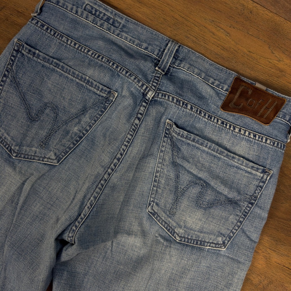 Citizens of Humanity Sid Straight Leg Jeans Mens 32 Medium Wash Blue Made in USA
